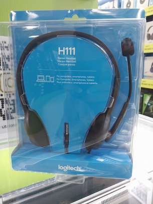 Logitech H111 Stereo Headset With Mic image 1