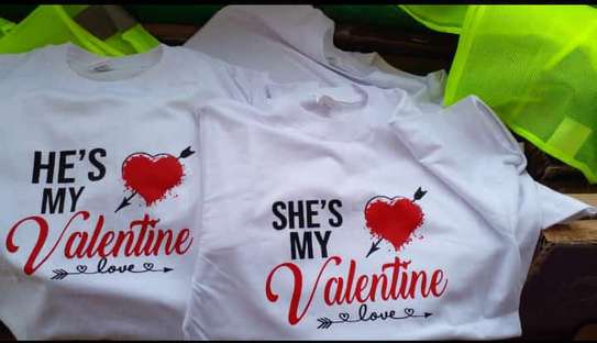 Couple Valentine's T-shirts image 1