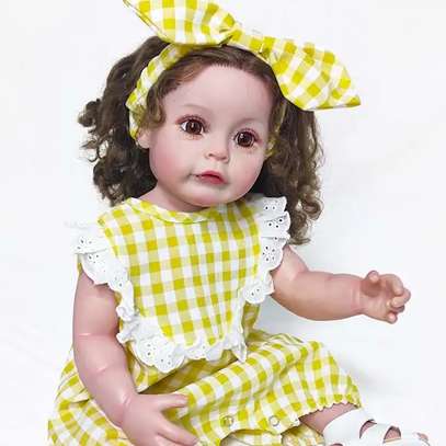 55cm Soft Silicone Realistic Toddler Reborn Dolls image 3