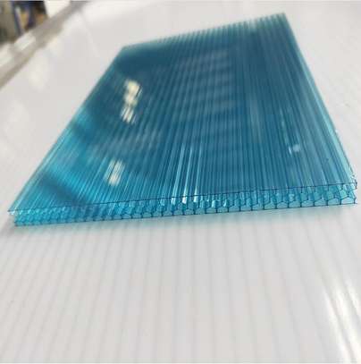 BLUE POLYCARBONATE SHEETS FOR ROOFING image 1