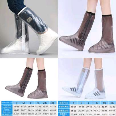 📌Men's and women's high tube shoe cover image 2