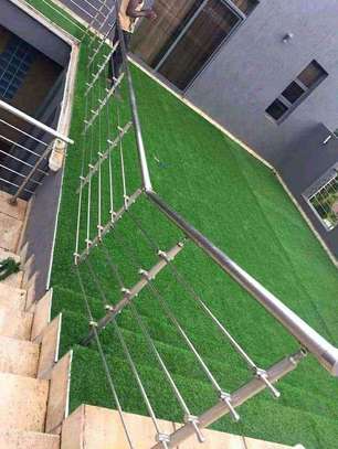 synthetic green grass carpet 40mm image 3