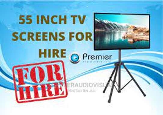 LG TELEVISION SCREEN 55" FOR HIRE image 3
