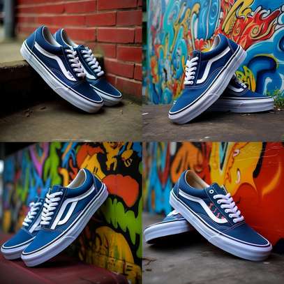 Sepatu vans old skool navy clearance