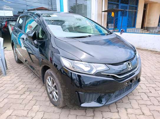 BLACK HONDA FIT image 3