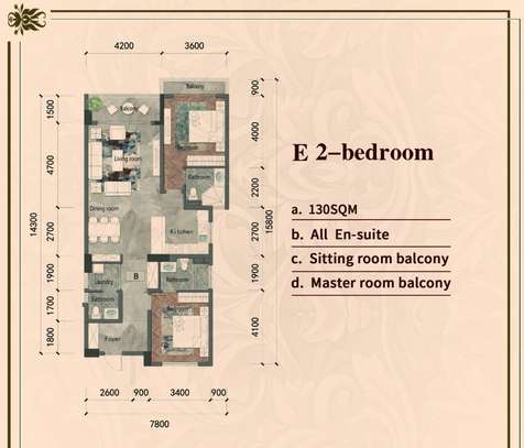 2 Bed Apartment with En Suite at Riara Lavington image 15