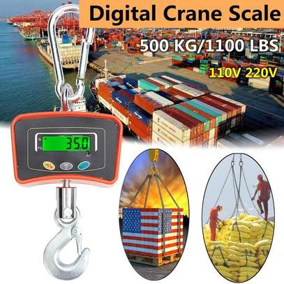 Fashion 500KG Digital Crane Scale Heavy Duty Industrial image 1