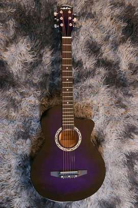 Acoustic guitar 38 inch Medium size for beginners image 1