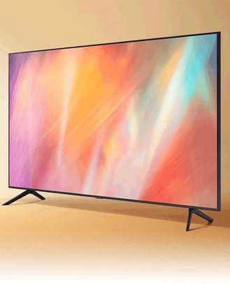 55" inch Samsung Smart Frameless TVs New 55AU7000 image 1