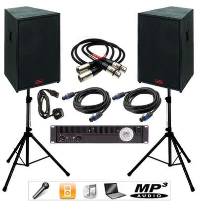 SMALL  PACKAGE PA SYSTEM FOR HIRE image 3