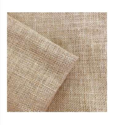Non Laminated Jute Fabric Natural Color 51 Inch 100 Meter image 1