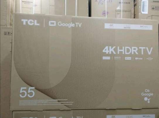 55 TCL Google UHD 4K Frameless - Super Sale image 1