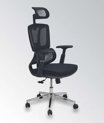 High-Back Executive Leather Office Chair image 6