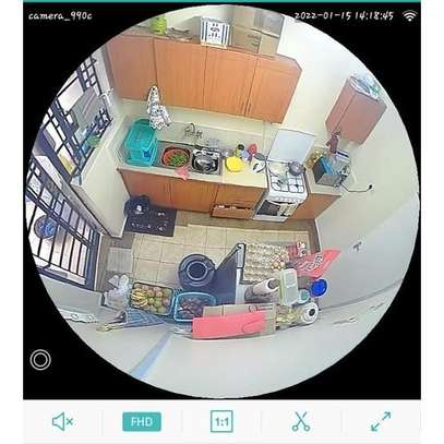 360 Degreees VR Cam Panoramic Fisheye CCTV Security Camera image 3