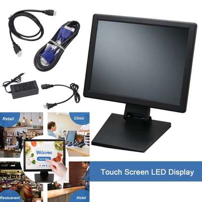 Touch Screen 15-Inch XGA POS TFT LCD TouchScreen Monitor. image 3
