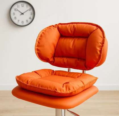 Barstools: Kitchen Dining Swivel Adjustable Barstool image 3