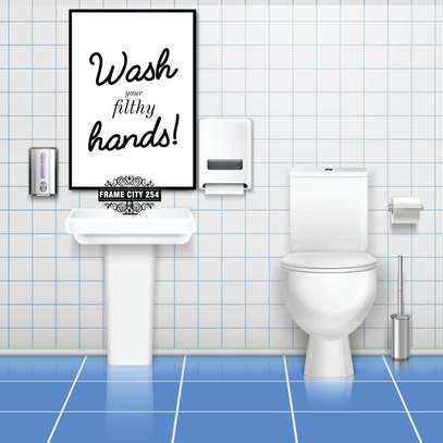 Toilet Wall Arts image 2