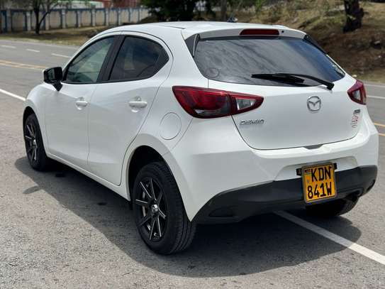 Mazda demio 2016 white image 9