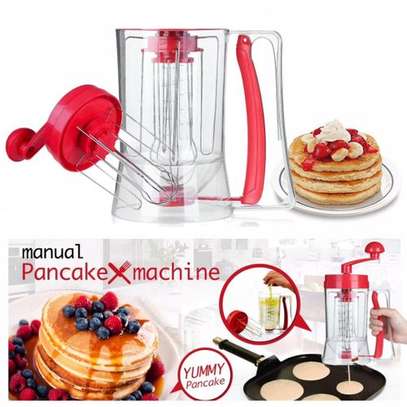 Manual Pancake Machine O Batter Dispenser Cupcake Waffle Bre image 1