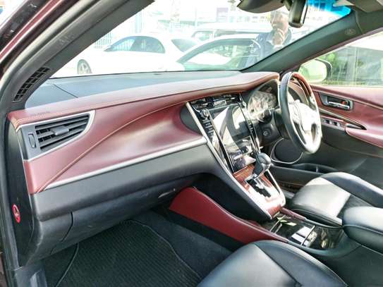 Toyota harrier maroon 2016 image 2