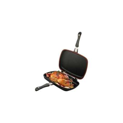 Double Sided Grill,Cook, Handy Frying Pan image 2