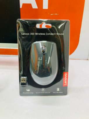Lenovo 300 Wireless Mouse : Black image 1