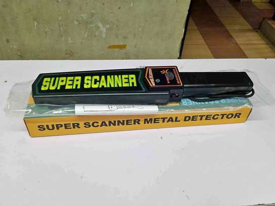 super scaner Portable Hand Held Scanner/ Metal Detector image 1