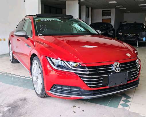 volkswagen arteon sunroof is red wine new image 2