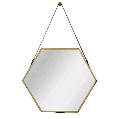 Hexagonal prism Decorative wall mirror* image 3
