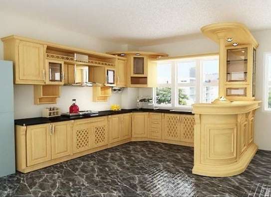 kitchen cabinets and Granite Tops image 1
