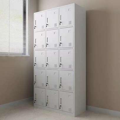 Cabinets: 15 Locker Storage Cabinet image 4