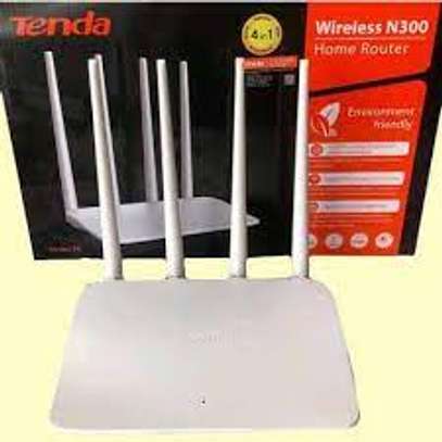 Tenda F6 300Mbps N300 4 Antenna Wifi Router image 1