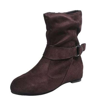 Ladies flat boots image 2