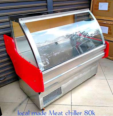 Meat chiller display assembled image 1
