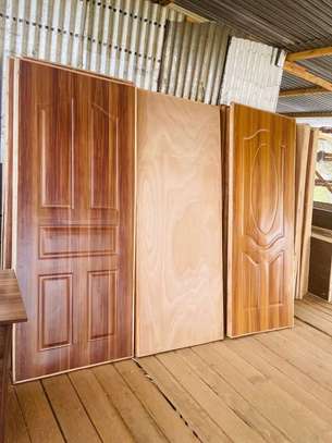 Laminated/waterproof /melamine flush doors image 2