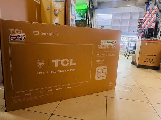 TCL 65 INCHES SMART QLED UHD FRAMELESS TV image 3