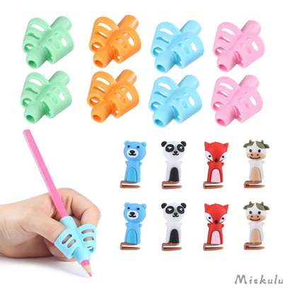 Pencil Grips Kids Handwriting Handed Training Grip Hold image 4