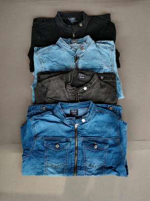 Chinese Collar Urban Look Latest Denim Jackets
M to 4xl
Ksh.2500 image 1