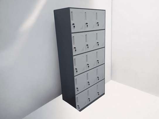 Locker Cabinets; 15 Doors Steel Office Lockable Cabinet i image 3