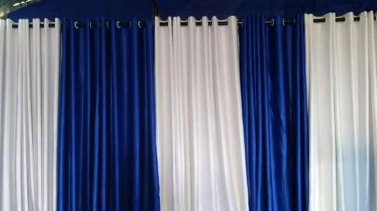 Bright polyester fabric curtains image 3