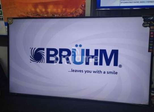 Brand new Bruhm 65" digital TV image 1