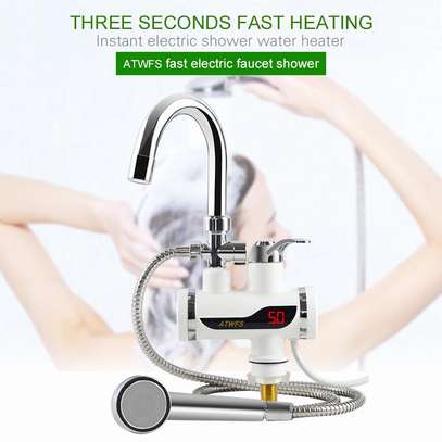 Instant Electric Heating Water Faucet & Shower image 1