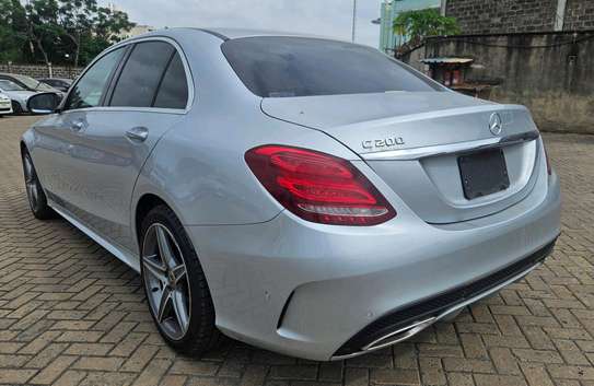 Mercedes Benz C200 Silver 2018 image 2