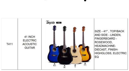 T411 Acoustic Guitar. image 1
