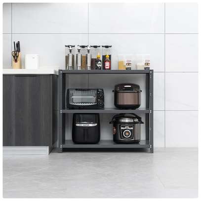 3-Tier Metallic Book Shelf image 2