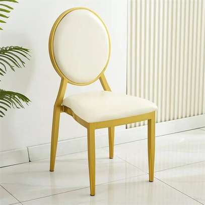 Conference Chair; Gold Stackable Conference Chair in Masimba image 5