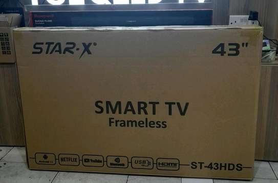 Star x smart frameless tv 43  image 1