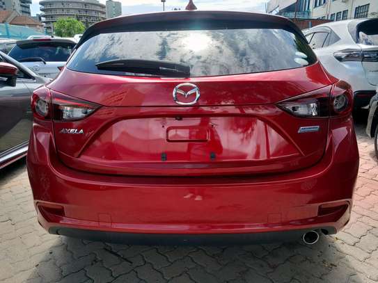 Mazda Axela hatchback red 2016 petrol image 10