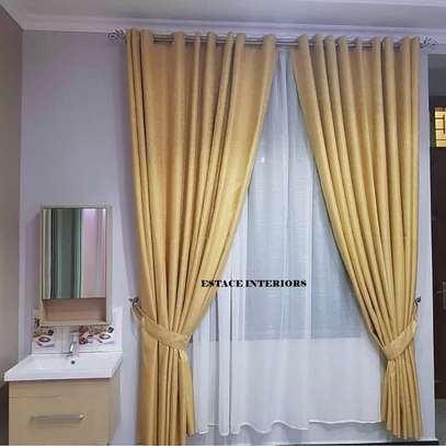 Satin curtains image 1