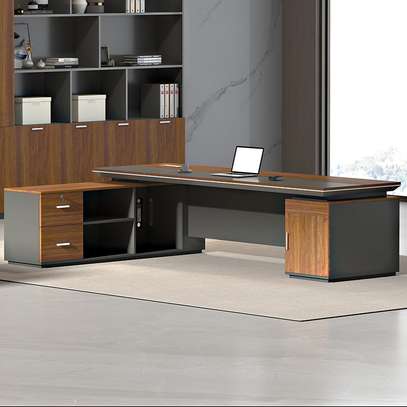 Office table: 2400mm executive office table image 4